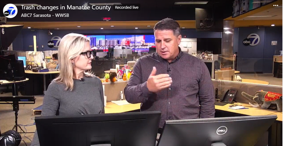 Chris Collins talking with Summer Smith on ABC7