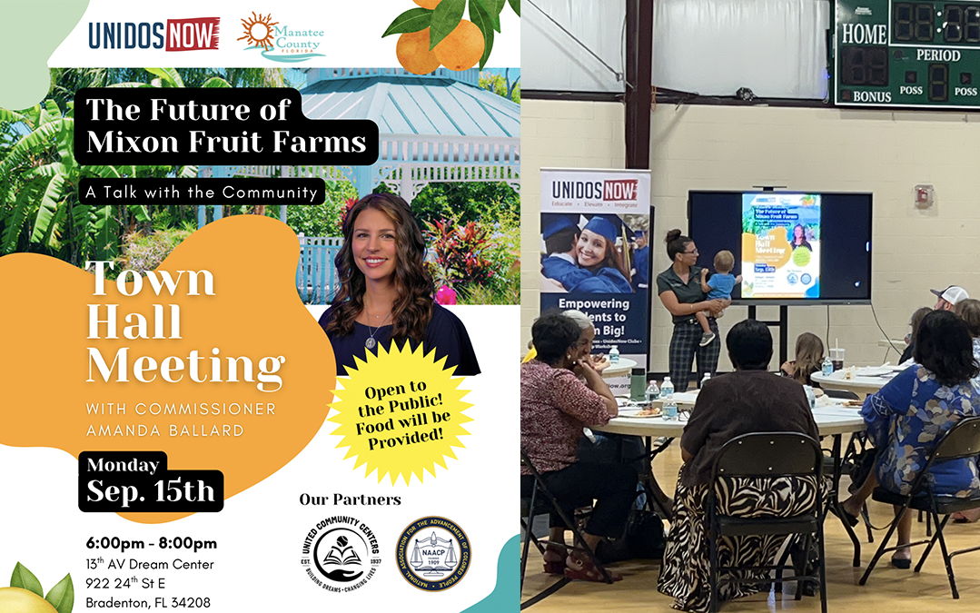 Commissioner Ballard's Segment and Flyer from Town Hall September 15, 2025