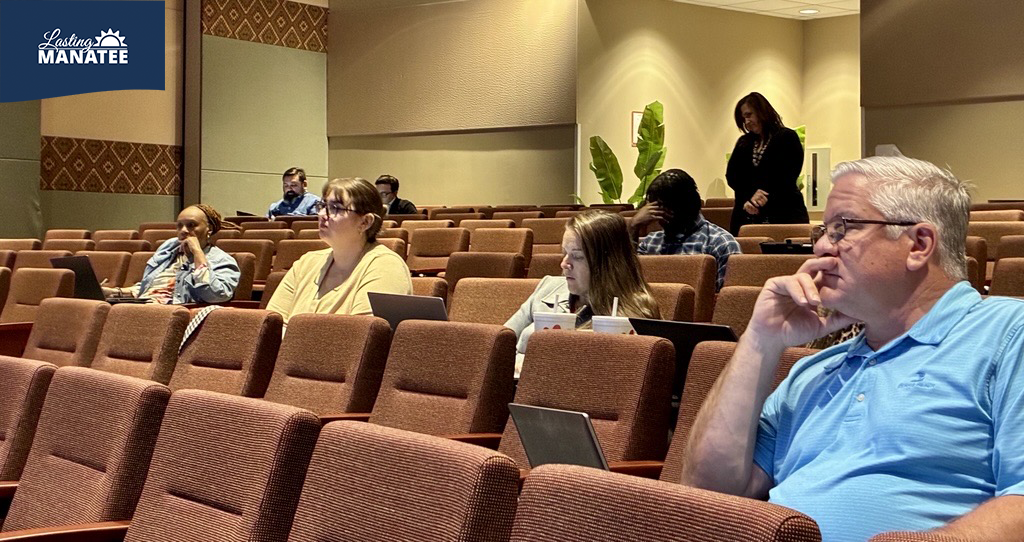 Attendees in auditorium of venue for the HUD DRGR Conference in Ft. Lauderdale, FL