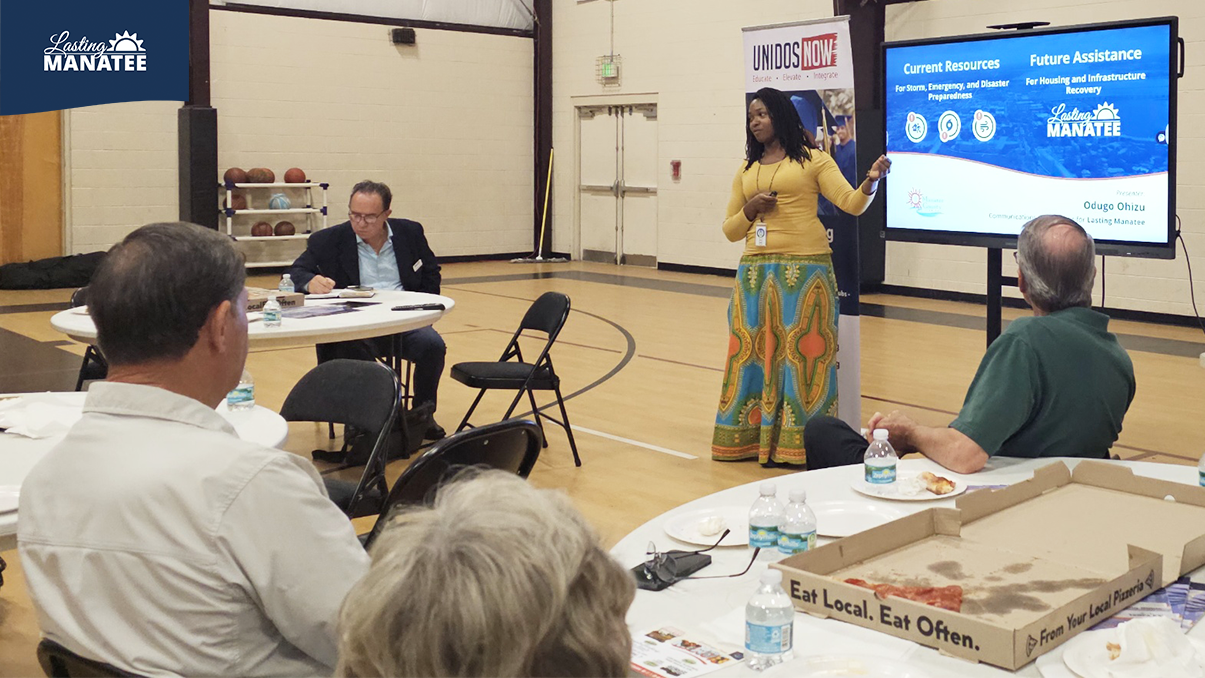 Lasting Manatee Presentation at Town Hall September 15, 2025