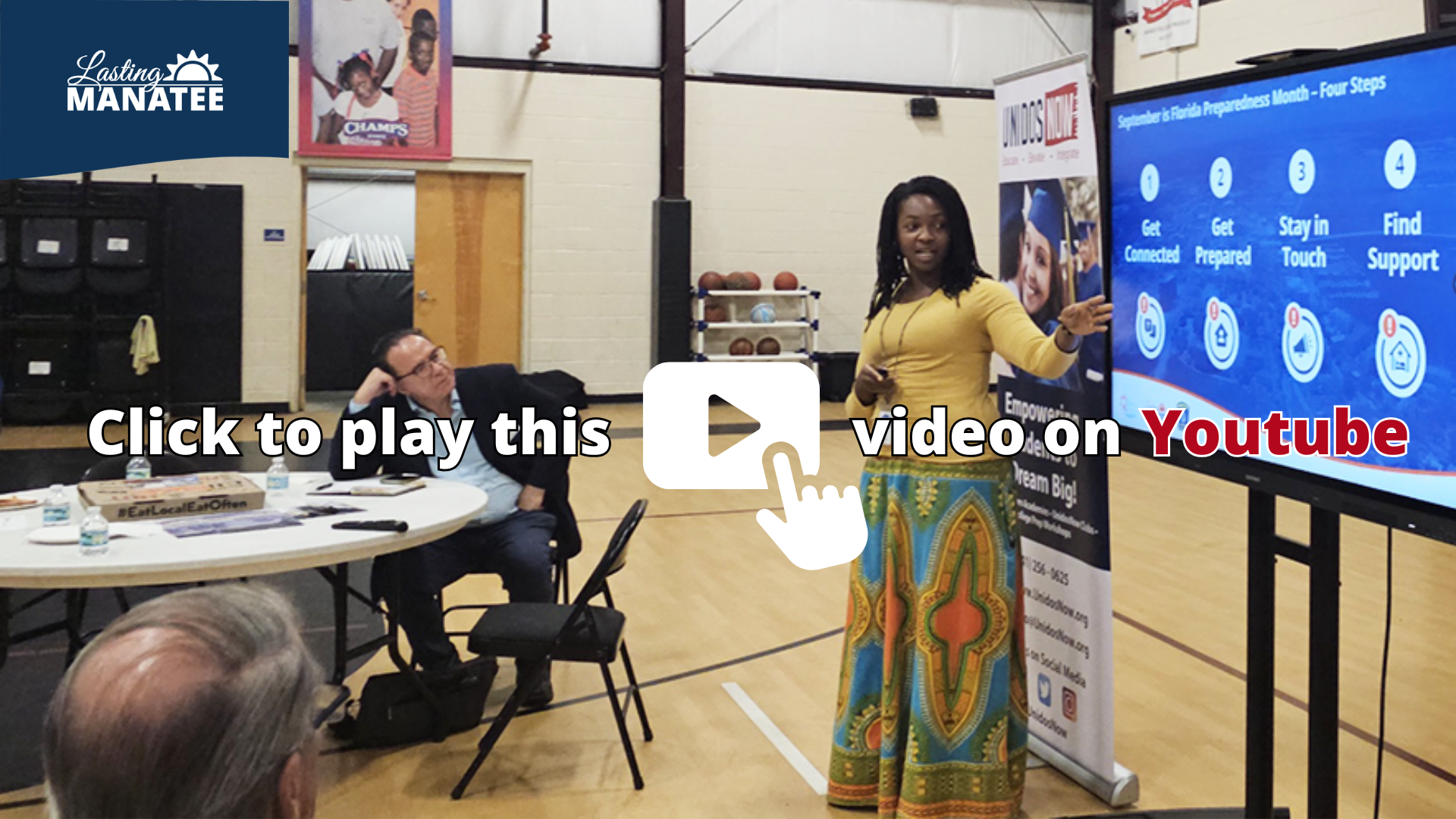 Thumbnail for Youtube Video Lasting Manatee (CDBG-DR) at The Future of Mixon Fruit Farms Town Hall Meeting, September 15, 2025