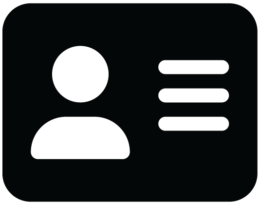 Identification Card Icon