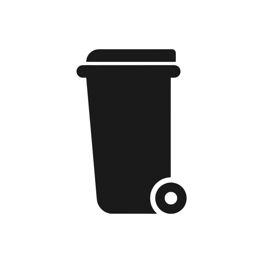 Rolling Garbage Bin