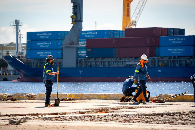 Manatee County Port workers
