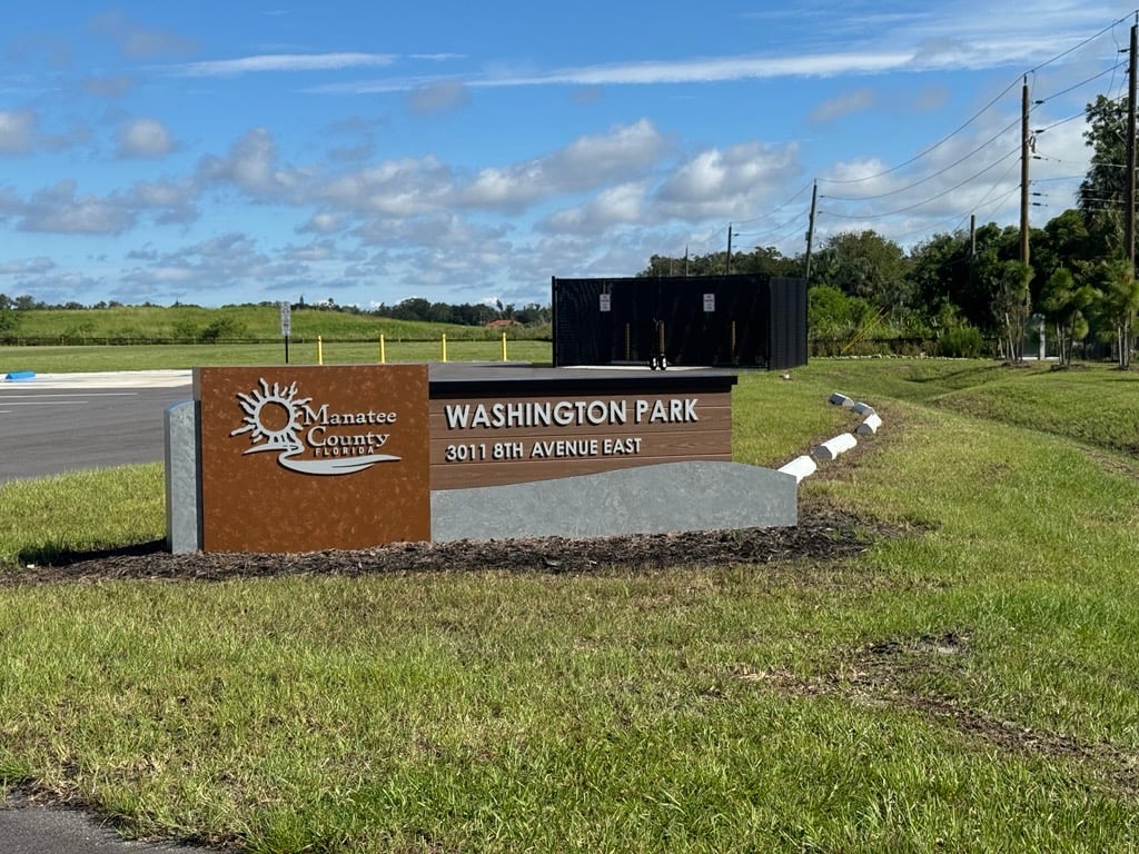 Washington Park Sign