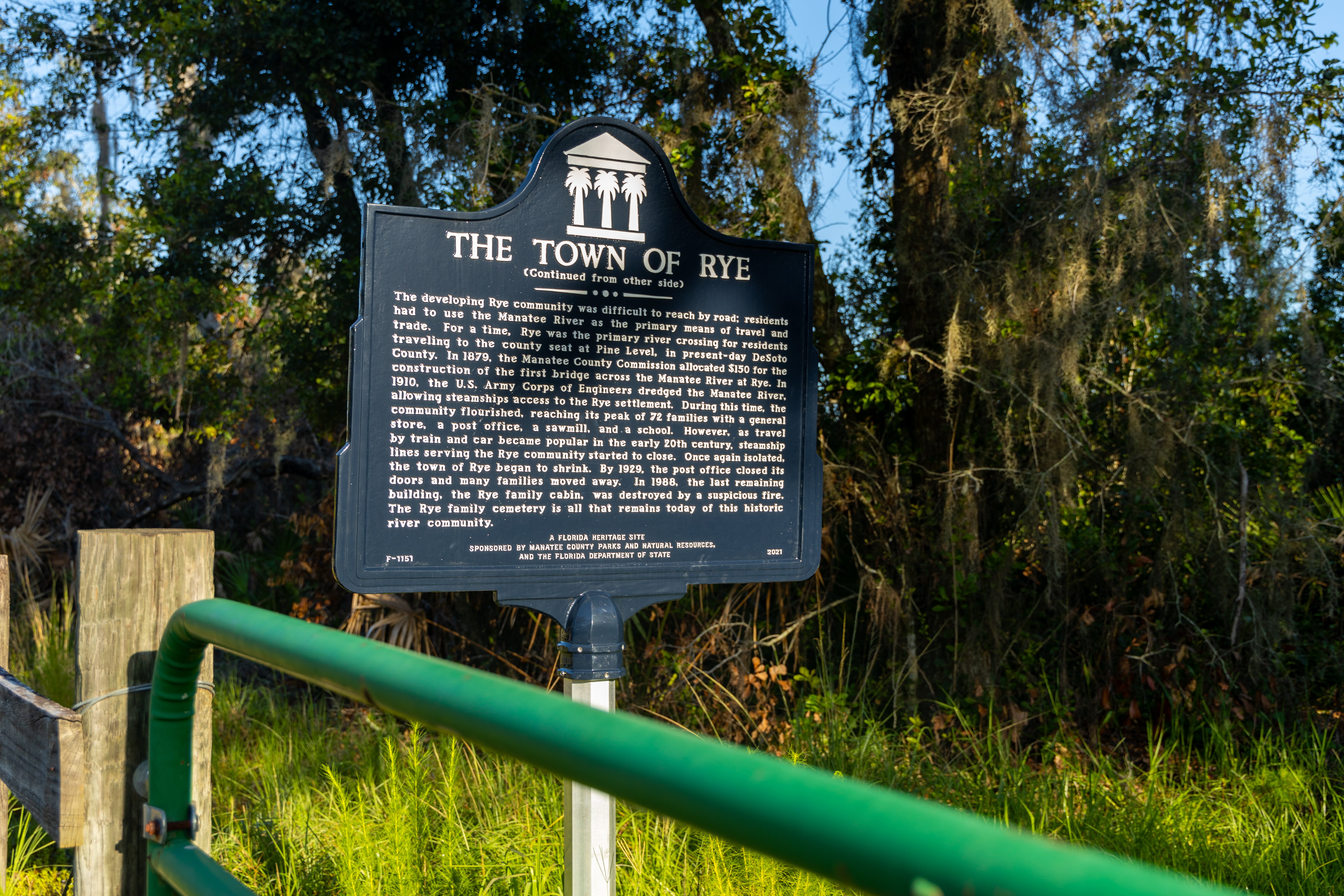 Rye Preserve Historic Sign