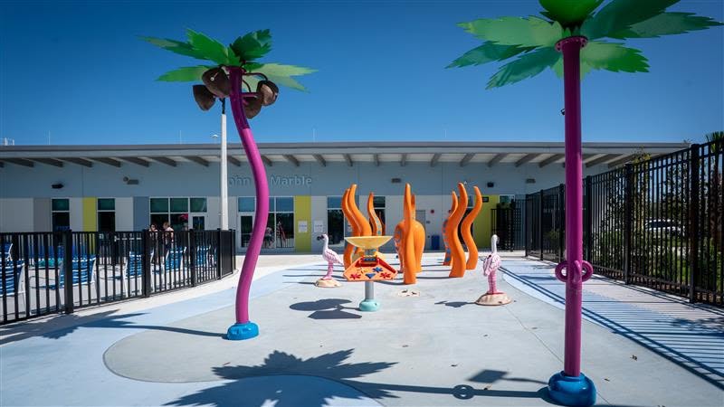 John Marble Splash Pad