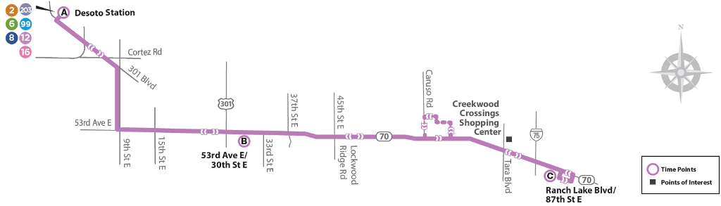 Route 12 Map
