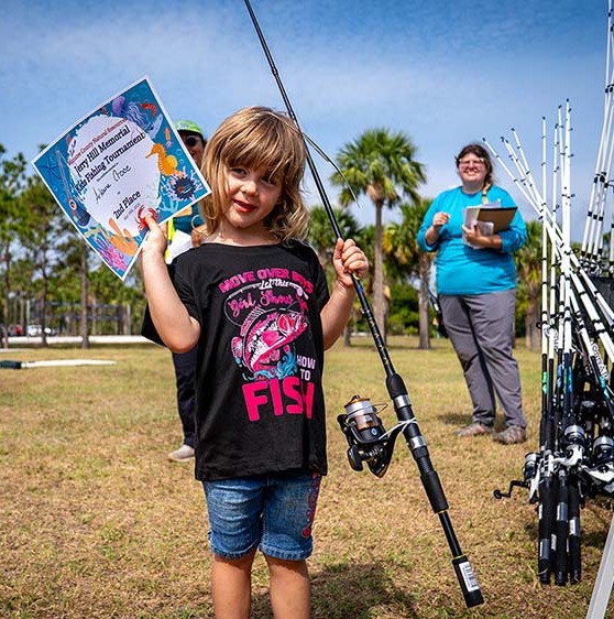 Kids Fishing Tournament awards