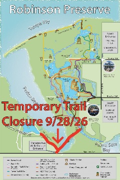 Manatee Ave Entrance closed 9-28-26