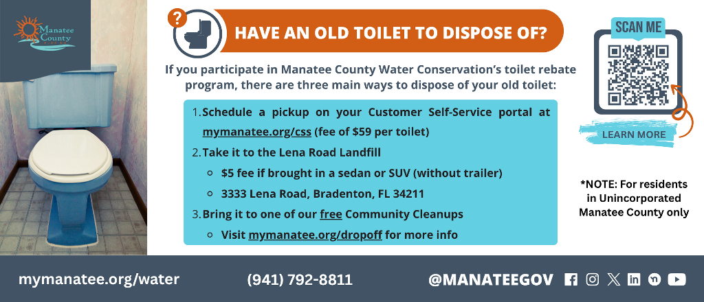 Have an Old Toilet to Dispose of Insert